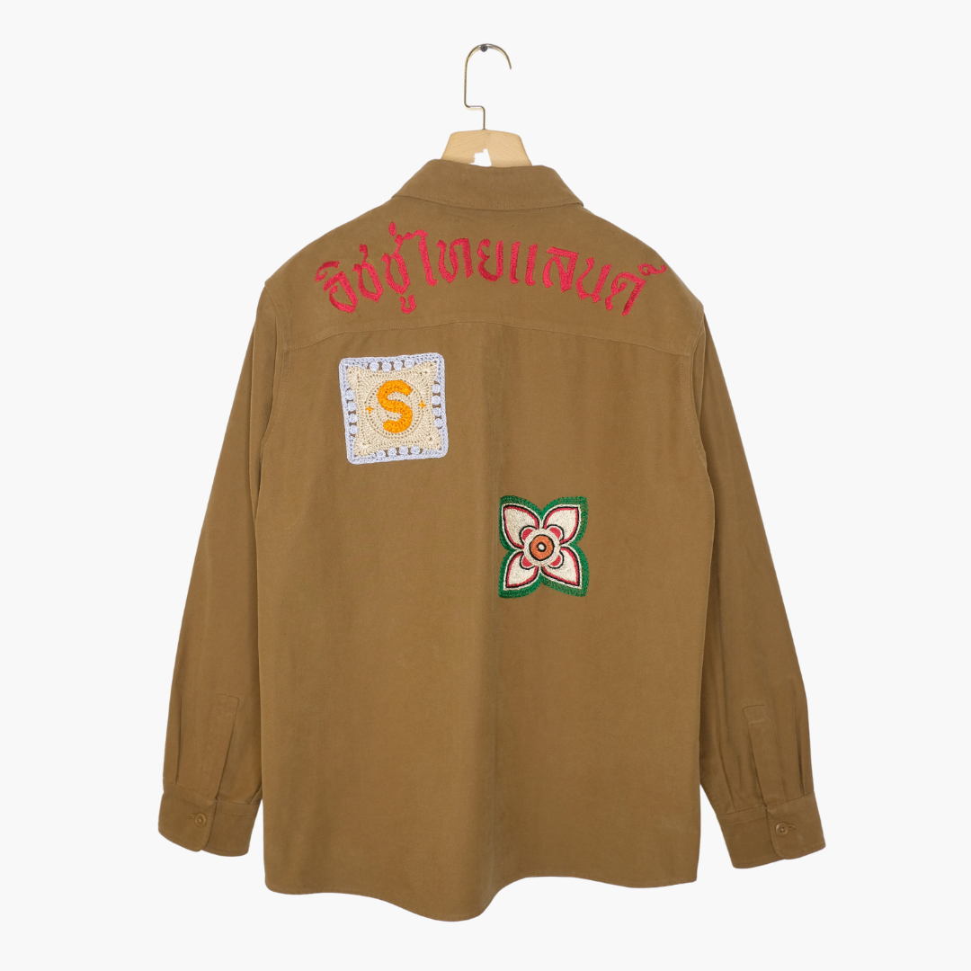 ISSUE AW23 Jacket with hand embroidery
